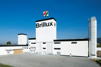 <p>La planta de Brillux en Malsch: Producción de enlucidos, pinturas de emulsión, pegamentos en polvo y todos los productos de silicato y silicona</p>