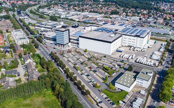 <p>La sede central de Brillux en Münster: Producción de lacas y pinturas de emulsión</p>